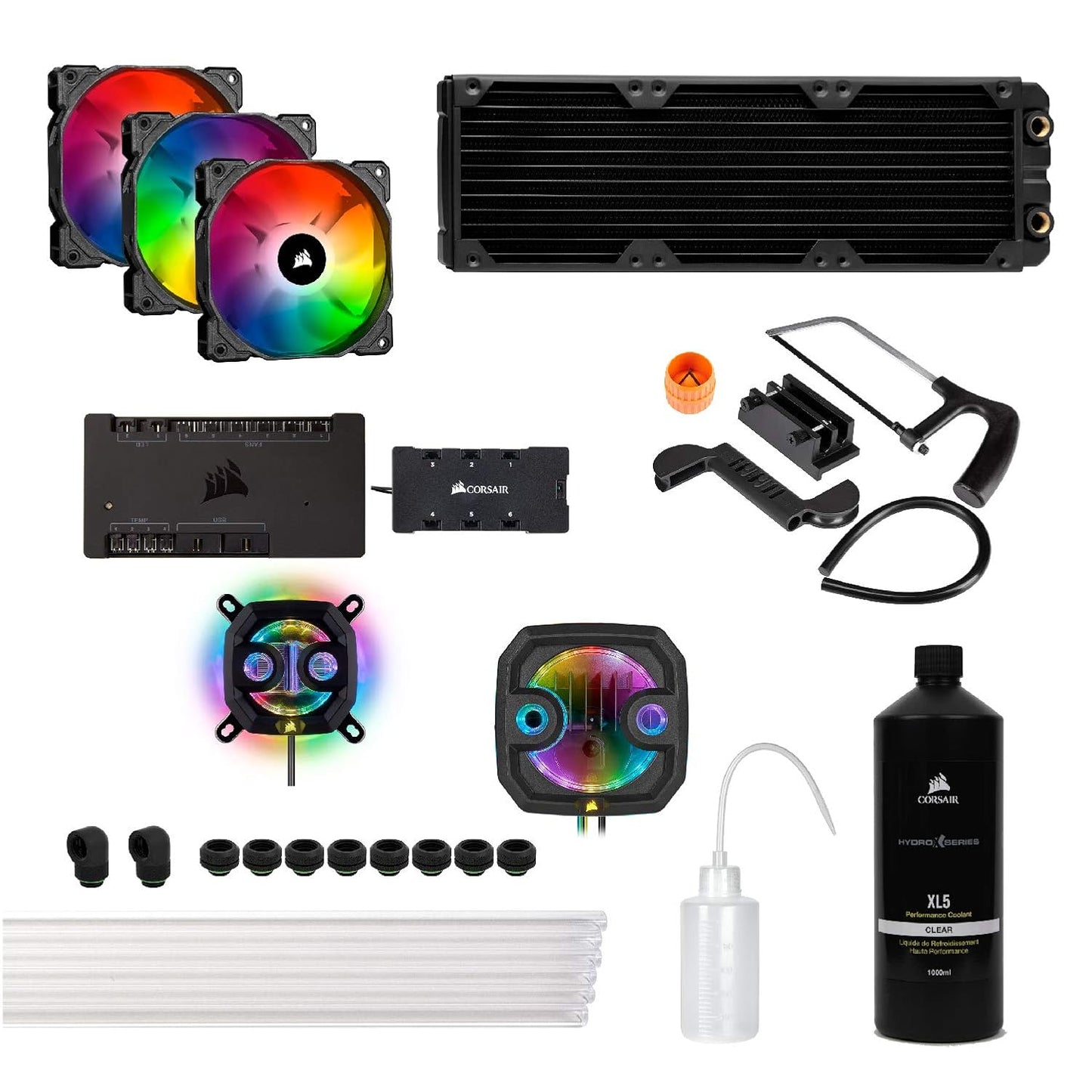 CORSAIR HYDRO X SERIES, ICUE XH303I RGB CUSTOM COOLING KIT