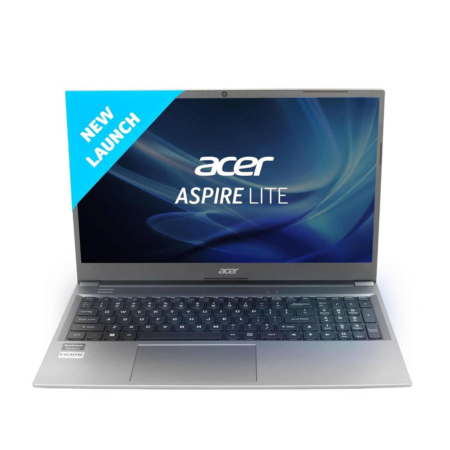 ACER ASPIRE LITE 12TH GEN INTEL CORE I5-1235U THIN AND LIGHT LAPTOP (WINDOWS 11 HOME/16GB RAM/512GB SSD/INTEL IRIS XE GRAPHICS) AL15-52, 39.62CM (15.6 INCH) FULL HD DISPLAY, METAL BODY, STEEL GRAY, 1.6 KG UN.33BSI.00K