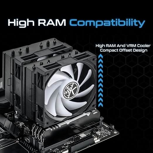 KINGCOOL Iron Wind 120 ARGB CPU Air Cooler
