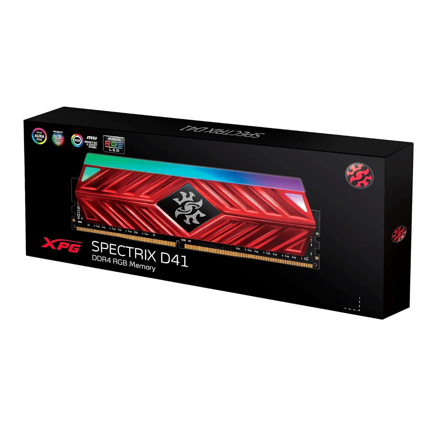 XPG 8GB D4 3200MHZ D41 RGB DESKTOP AX4U32008G16A-ST41
