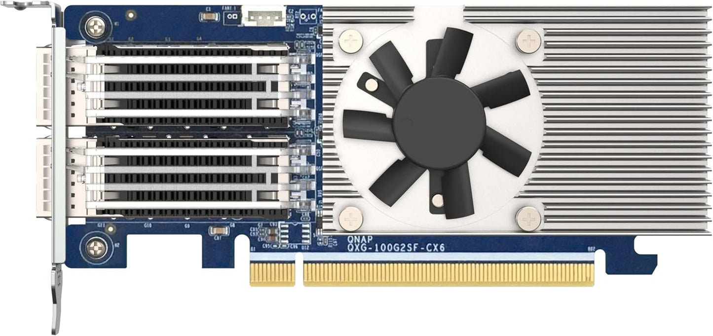 QNAP QXG-100G2SF-CX6