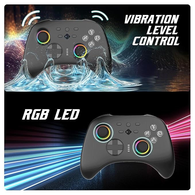 COSMIC BYTE STELLARIS (BLACK) GAMEPAD