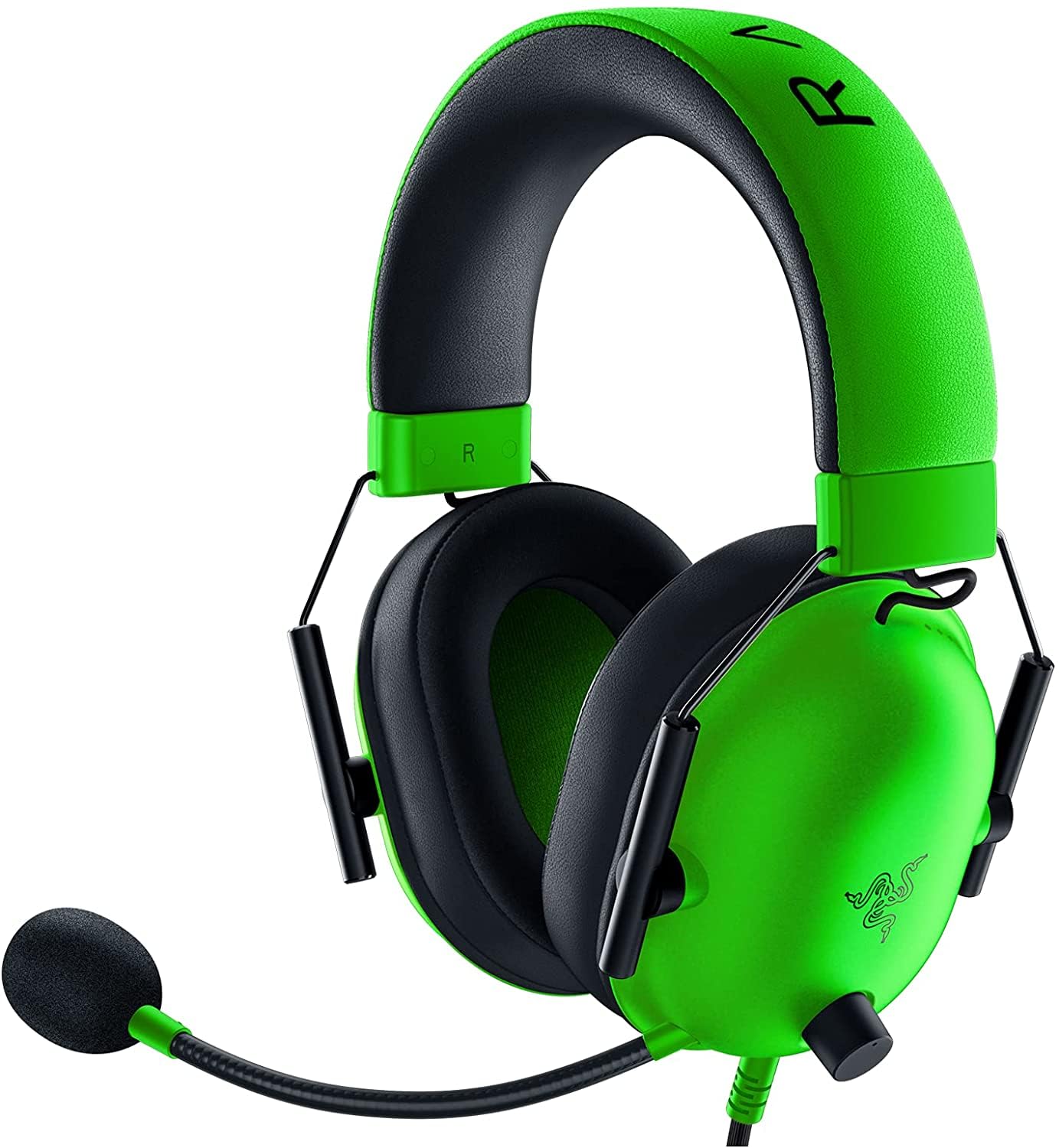 Razer BlackShark V2& HyperX QuadCast セット RAZER BLACKSHARK V2 X - WIRED GAMING HEADSET - GREEN RZ04-03240600-R3M