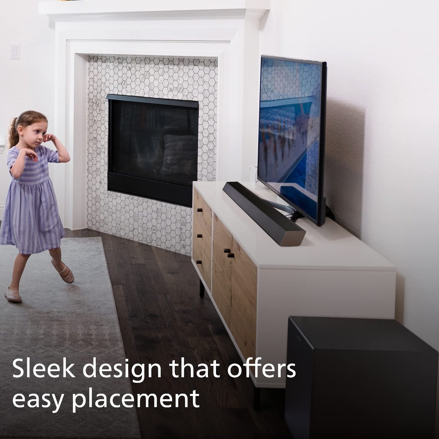 PHILIPS SOUNDBAR TAB8947 5.1 CH (3.1.2) 660W (BLACK) DOLBY ATMOS, WIRELESS SUBWOOFER UP-FIRING SPEAKERS,VIRTUAL SURROUND, BUILT-IN CHROMECAST, AI VOICE ASSISTANT