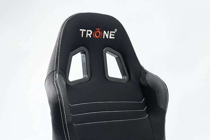 TRONE RS1 Aero Black Racing Simulator Gaming Chair with Seat Driving Cockpit