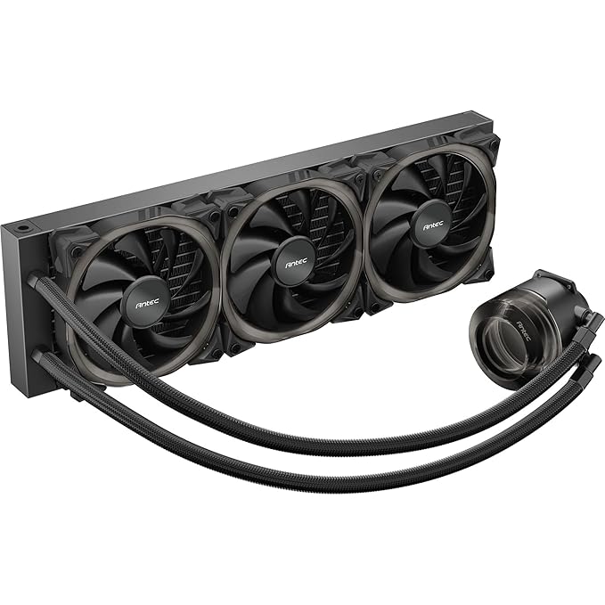 ANTEC VORTEX 360 LUM ARGB 360MM CPU LIQUID COOLER (BLACK)