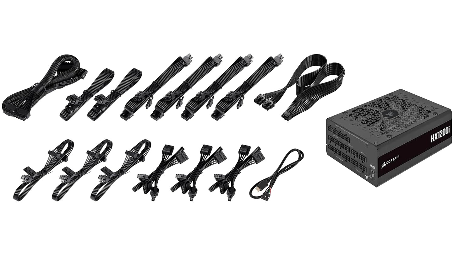CORSAIR HX1200I 1200 WATT 80 PLUS PLATINUM FULLY MODULAR SMPS CP-9020281-IN