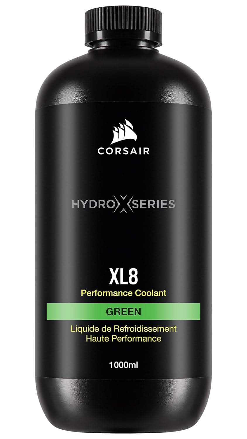 CORSAIR HYDRO X SERIES, XL8, PERFORMANCE COOLANT, 1L, TRANSLUCENT GREE