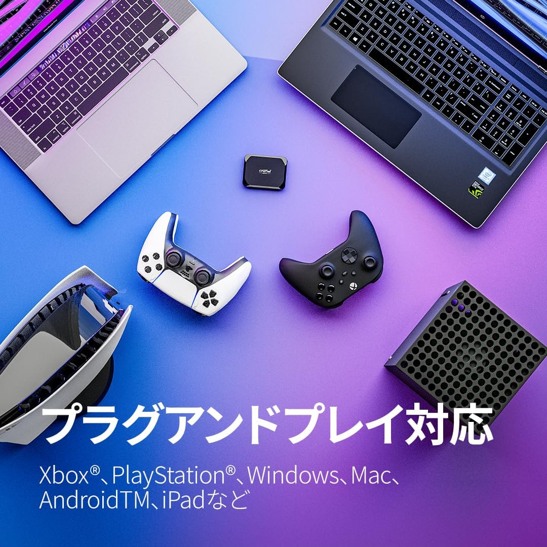 CRUCIAL X9 4TB PORTABLE SSD CT4000X9SSD9