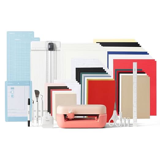 Cricut Joy 2 Coral Deluxe Bundle, Special Festival Edition, Digital Content, Compact Smart Cutting Machine