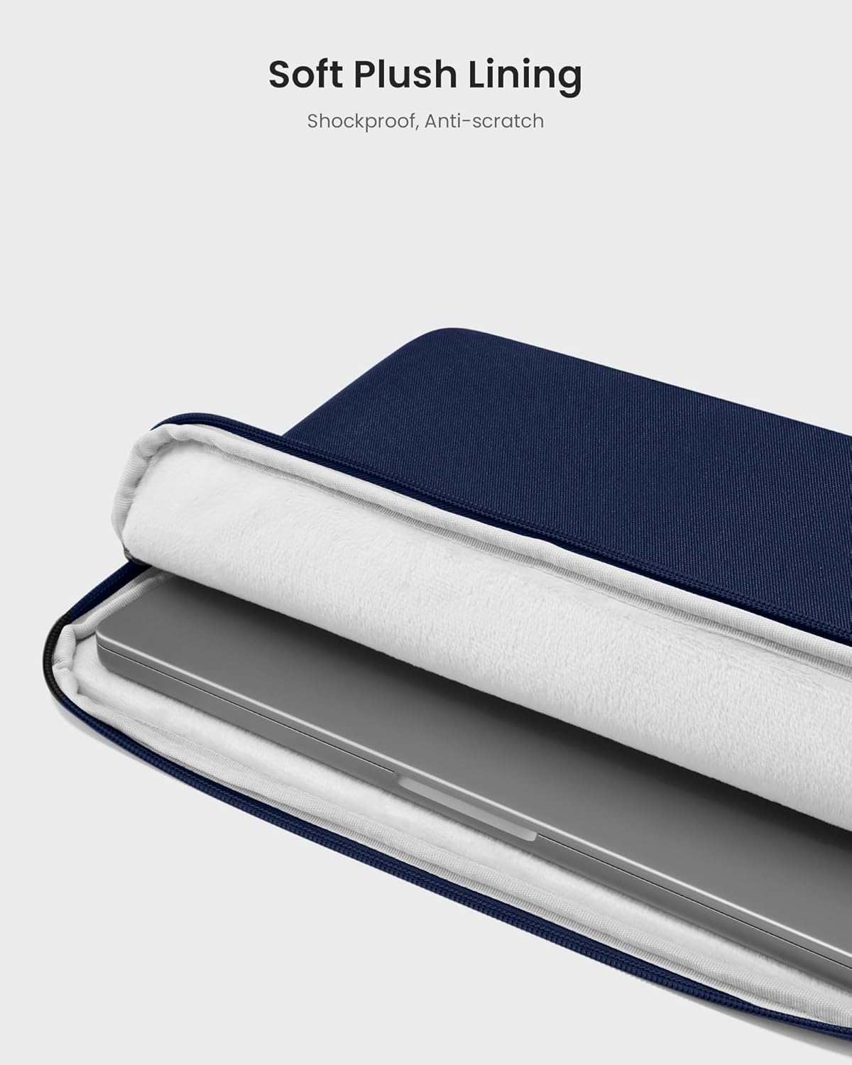 TOMTOC LIGHT-A18 LAPTOP SLEEVE 14 LNCH-NAVY BLUE