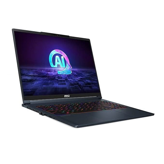 MSI STEALTH 16 AI STUDIO A1VFG-058IN BUSINESS AND GAMING LAPTOP (INTEL CORE ULTRA 7/ 32GB RAM/ 1TB SSD/WIN11 HOME/QHD+/8GB RTX 4060 GRAPH/ 2 YEAR WARRANTY)