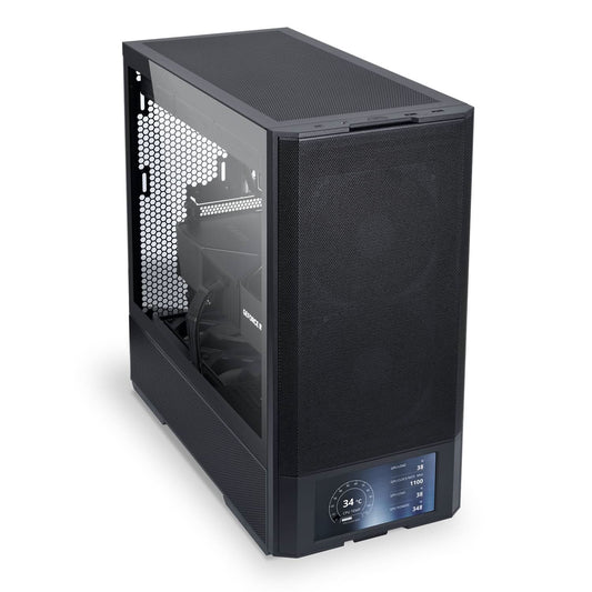 Lian Li LANCOOL 207 Digital Mid-Tower Gaming Cabinet - Black