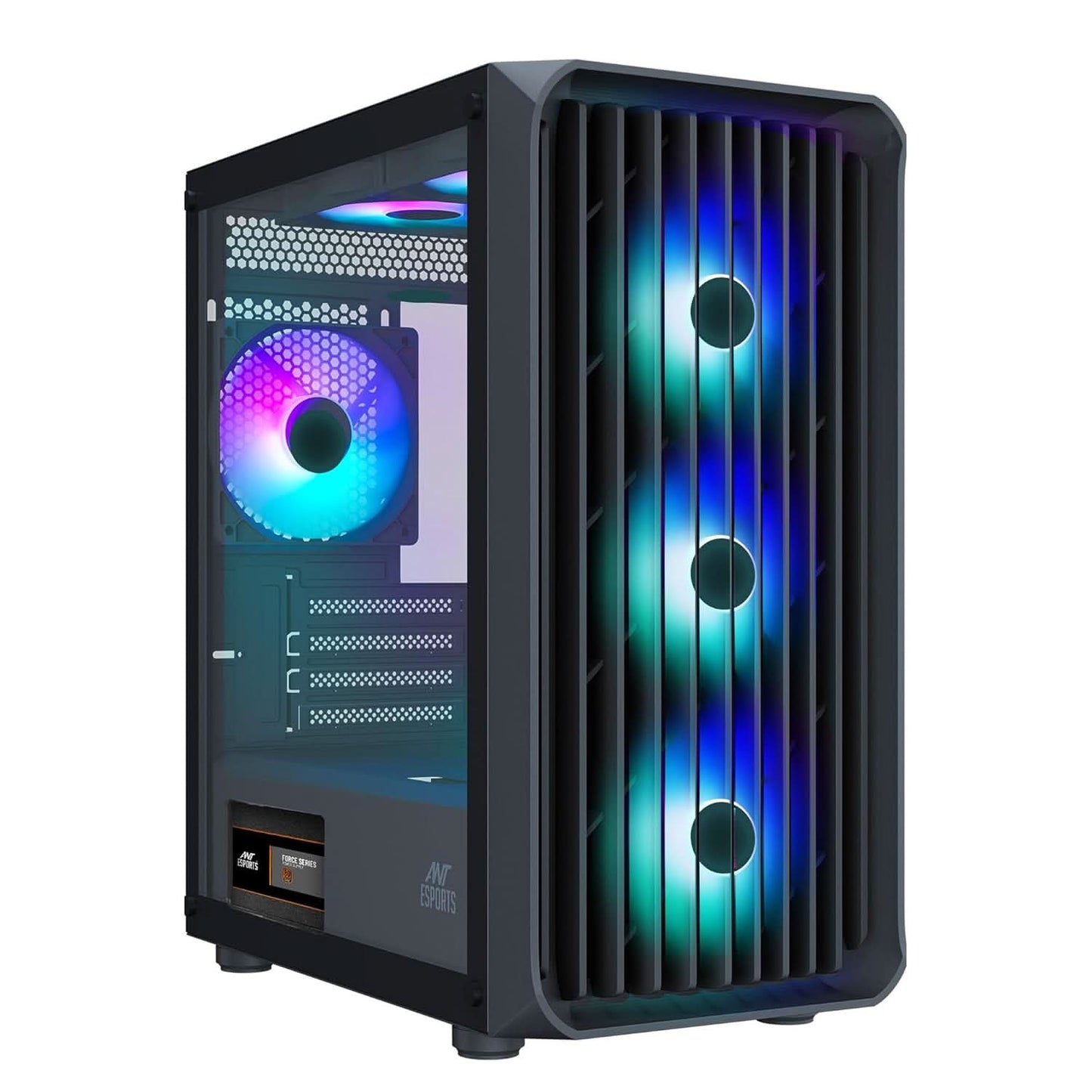 ANT ESPORTS 205 MINI 6F MINI-TOWER CABINET BLACK