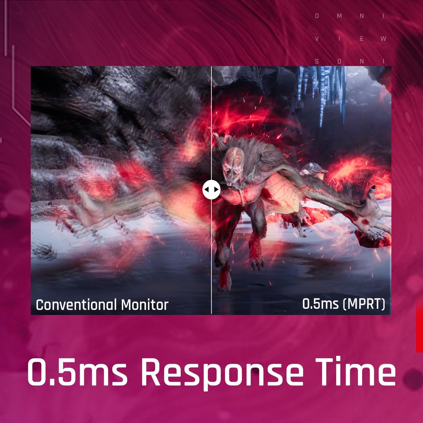 VIEWSONIC 60.96 CM(24") FHD FAST IPS GAMING MONITOR 180HZ,0.5MS, HDR10, AMD FREESYNC PREMIUM, ADAPTIVE SYNC & VESA CLEARMR, 2X SPEAKER, HIGHT ADJUSTABLE, EYE CARE,104% SRGB, HDMI,DP-VX2428J