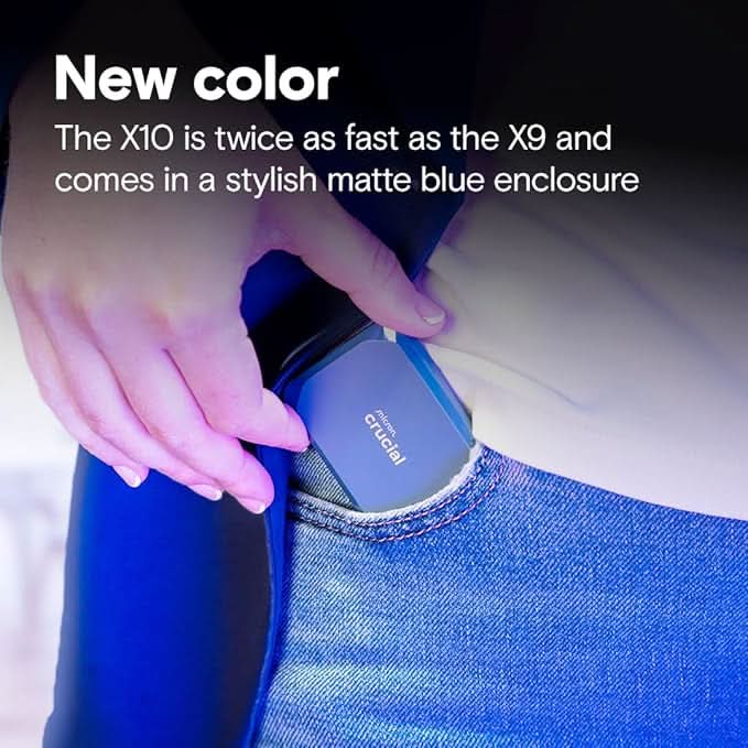 Crucial X10 1TB Portable SSD