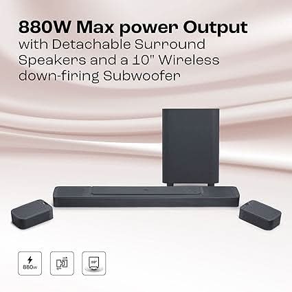 JBL Bar 1000 Pro Truly Wireless Soundbar