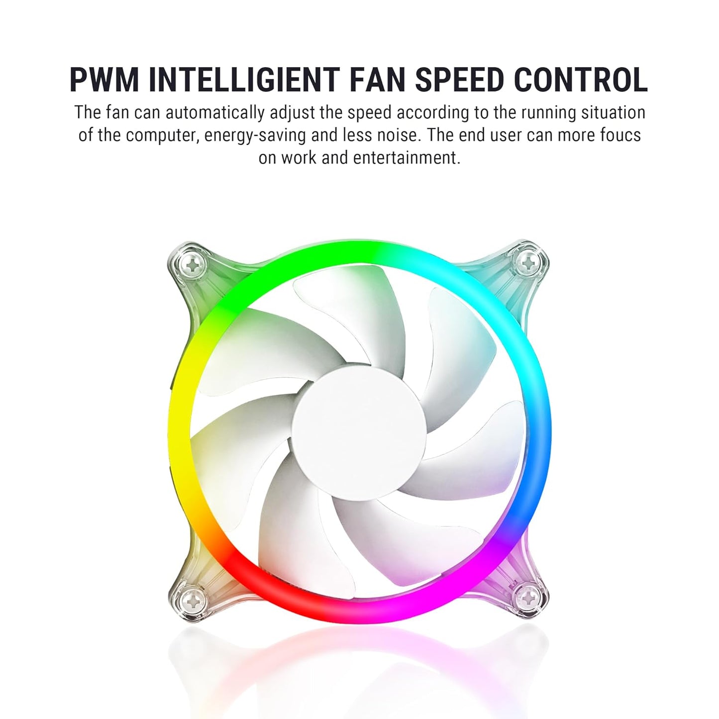 ANT ESPORTS ICE CHROMA ML360 ARGB LIQUID COOLER - WHITE