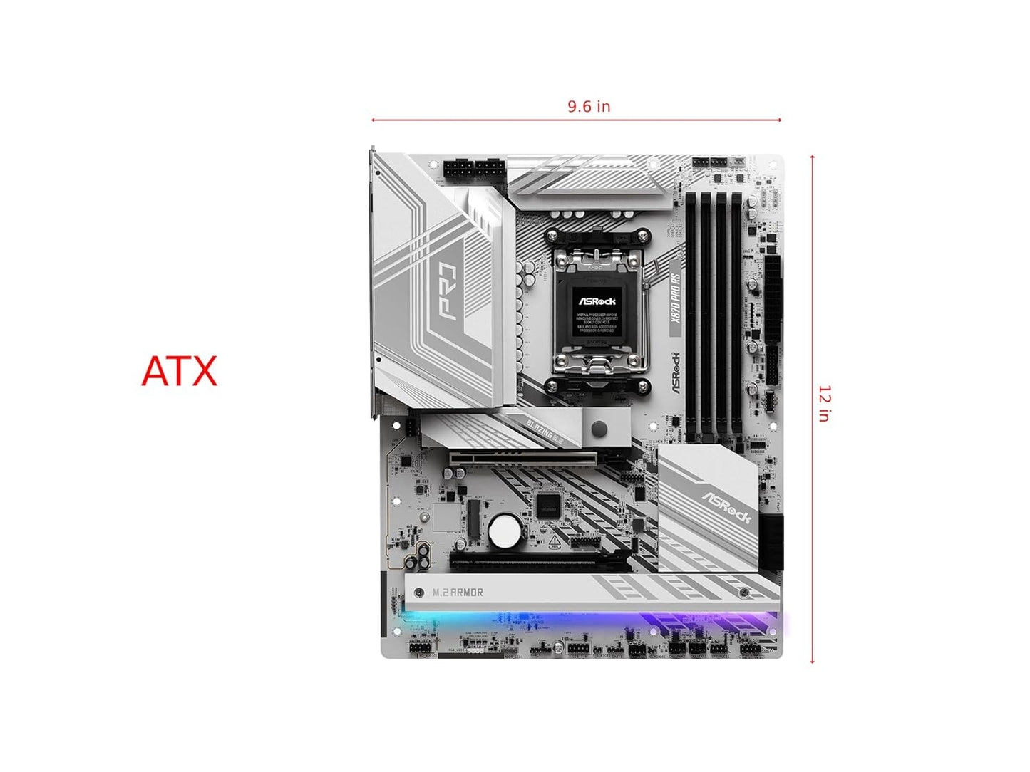 ASROCK X870 PRO RS WIFI MOTHERBOARD