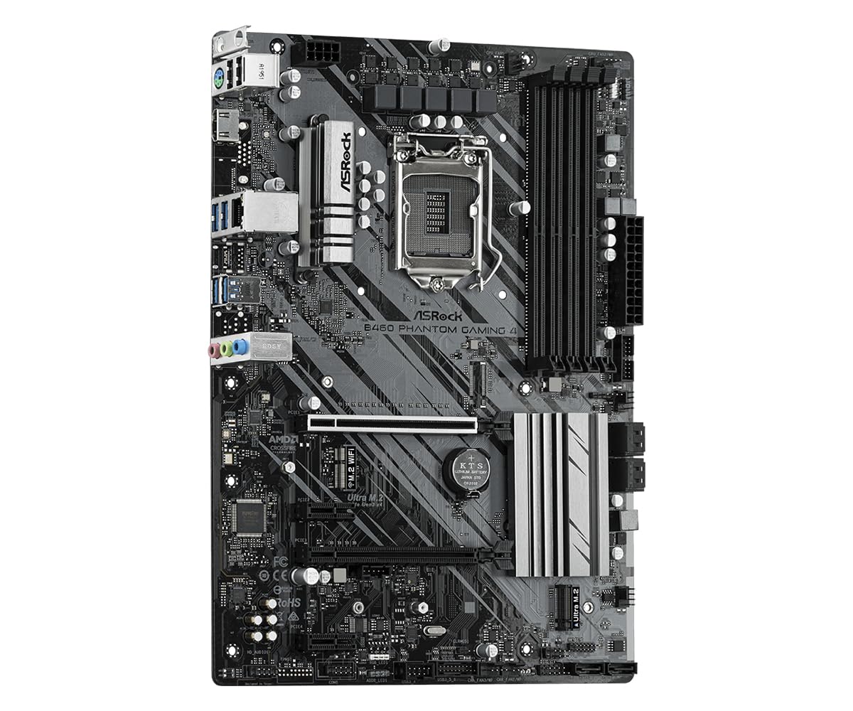 ASROCK B460 PHANTOM GAMING 4 INTEL LGA1200 MOTHERBOARD