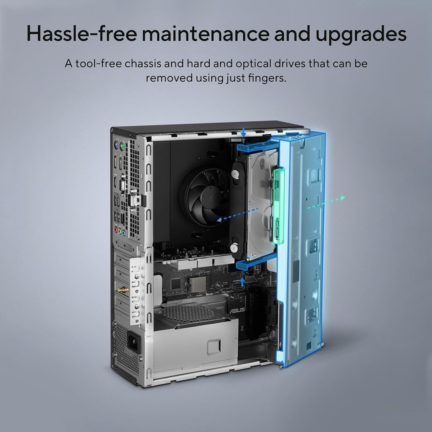 ASUS S500SE, CONSUMER TOWER PC, 13TH GEN, INTEL CORE I5-13500, (8GB/512GB PCIE SSD/WINDOWS 11 HOME/OFFICE 2021) S500SE-513500011WS