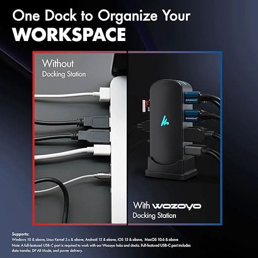 Wozoyo Type C 11 in 1 Docking Station, Series 1