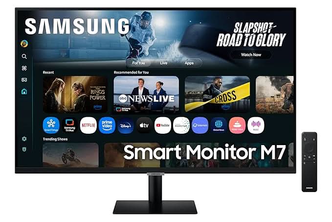 Samsung 32 4K UHD M7 Vision AI Smart Monitor LS32FM700UWXXL
