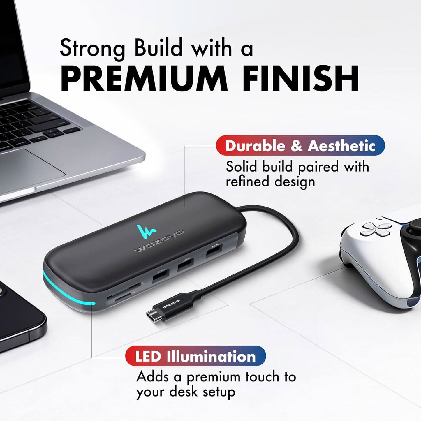 Wozoyo Type C 9 in 1 Docking Station, Series 1