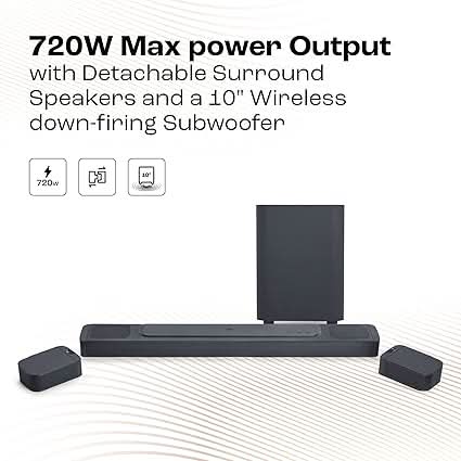 JBL Bar 800 Pro Truly Wireless Soundbar