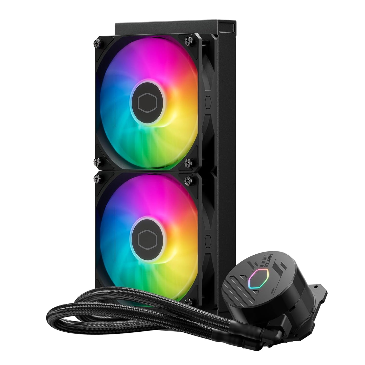 COOLER MASTER ML240L CORE 240MM ARGB AIO LIQUID COOLER BLACK MLW-D24M-A18PZ-R1