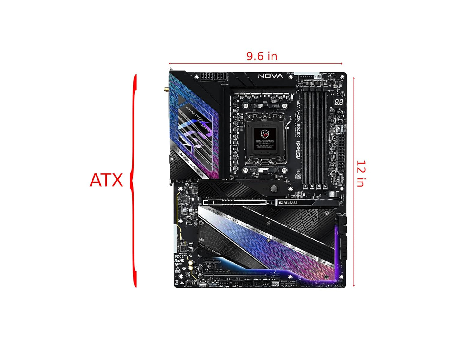 ASROCK X870E NOVA WIFI AM5 AMD X870E