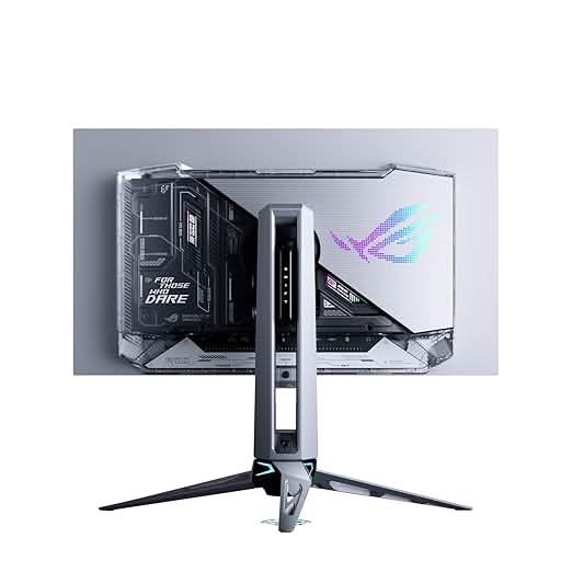 ASUS ROG Swift OLED PG27AQWP-W 26.5 Inch WOLED QHD Gaming Monitor