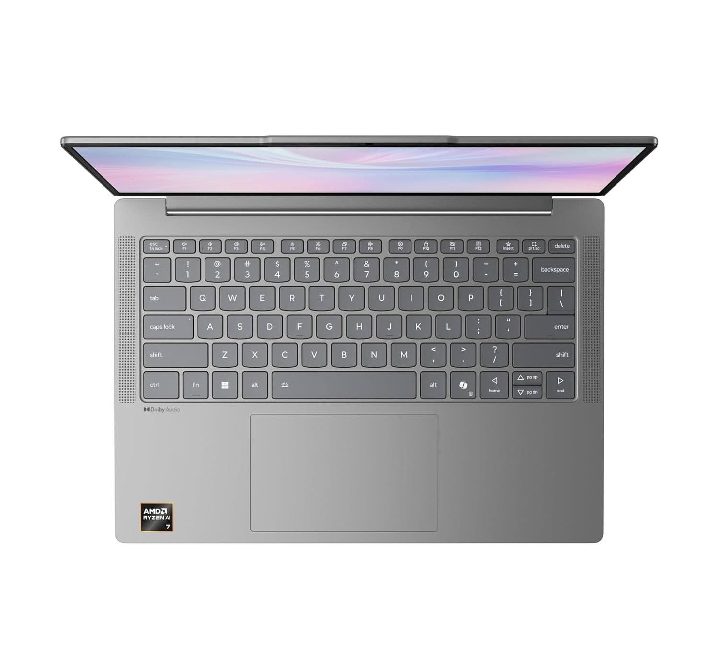 LENOVO IDEAPAD SLIM 5 AMD RYZEN AI 7 350, COPILOT+ AI PC(24GB RAM/1TB SSD/14(35.5CM) WUXGA OLED/AI NOW/50TOPS/WIN 11/OFFICE HOME 2024/BACKLIT KEYBOARD/1YR ADP FREE/GREY/1.4KG), 83HX001NIN AI LAPTOP