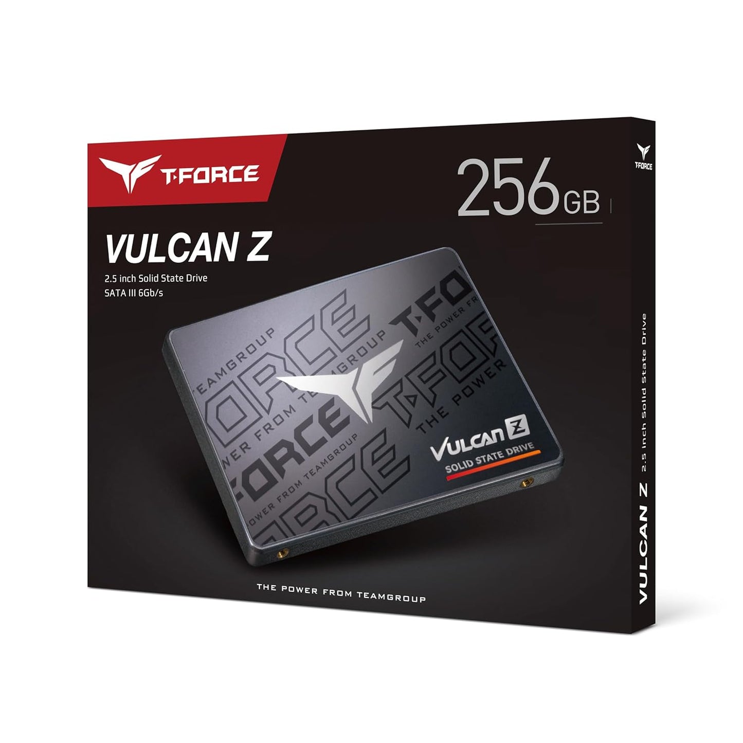 TEAMGROUP T-FORCE VULCAN Z 256GB 3D NAND INTERNAL SSD (T253TZ256G0C101)