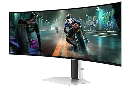 Samsung 49 Inch Odyssey OLED G9 Curved Gaming Monitor LS49DG910SWXXL