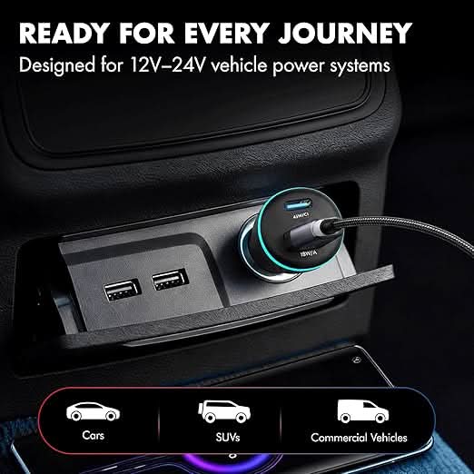 Wozoyo PD 45W Car Charger , Series 1