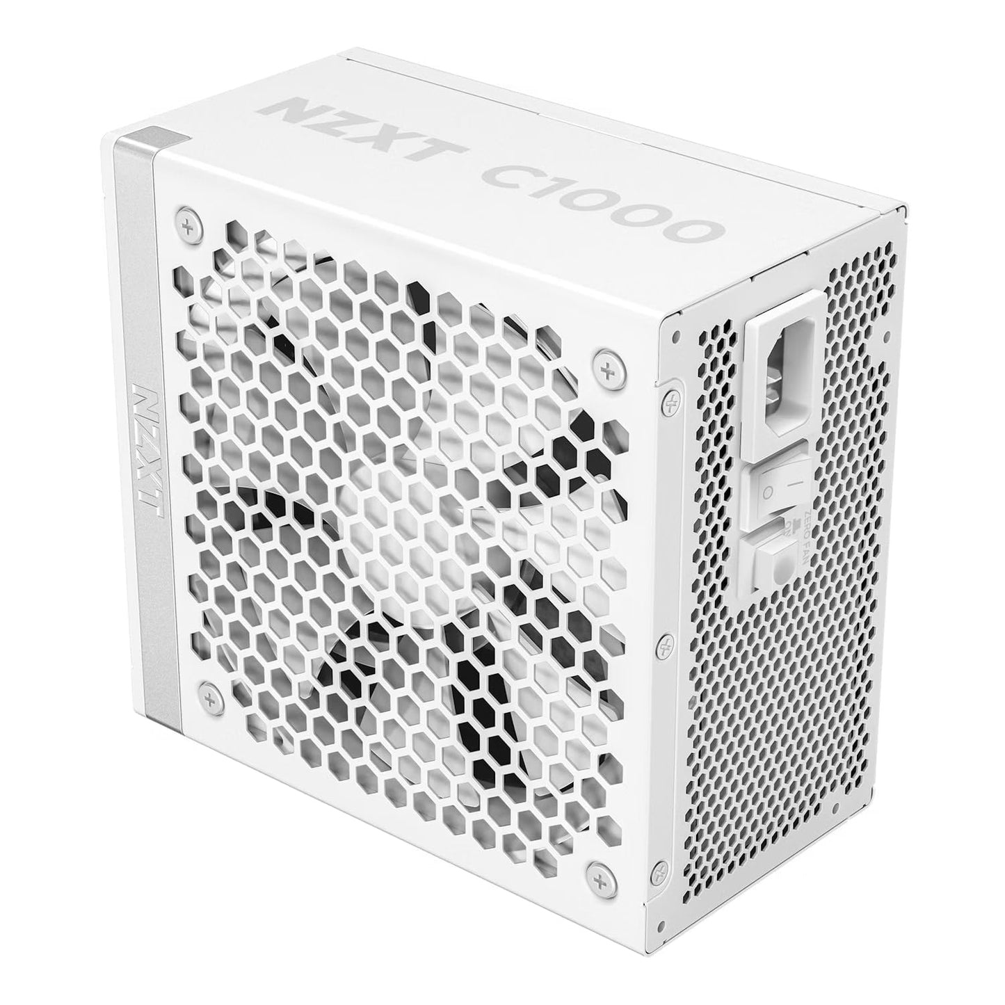 NZXT ATX 3.X 1000 WATT 80 PLUS GOLD FULLY MODULAR LOW-NOISE POWER SUPPLY, WHITE -PA-0G2BW-UK