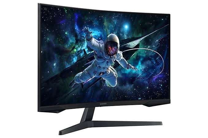 Samsung 32 Inch Odyssey G5 2K Curved Gaming Monitor LS32CG550EWXXL