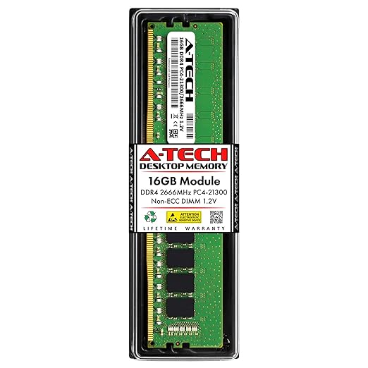 CRUCIAL 16GB DDR4 2666MHZ RAM