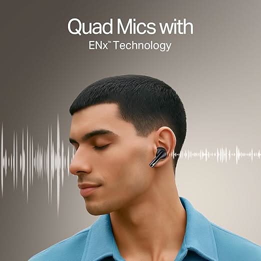 Boat Airdopes 141 Gen 2 TWS Ear Buds Wireless Earphones with mic (Active Black)