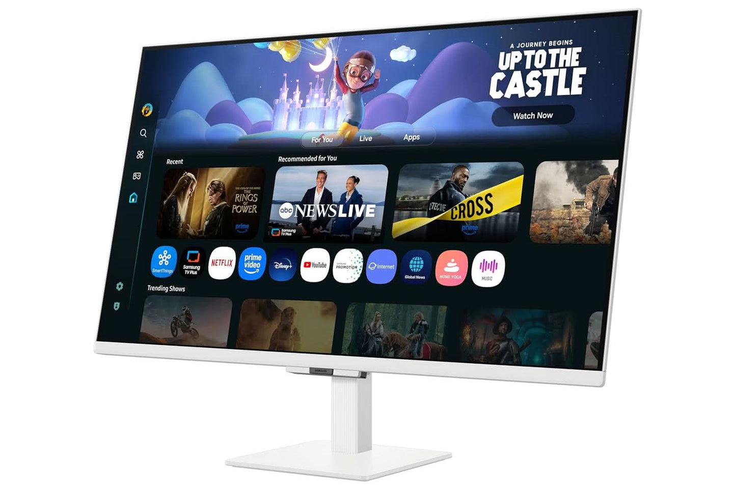 Samsung 32 Inch FHD M5 Smart Monitor with Smart TV Experience LS32FM501EWXXL