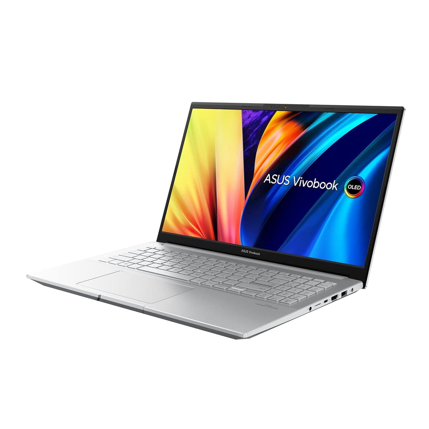 ASUS VIVOBOOK PRO 15 OLED K6500ZE-L502WS I5 - 12450H/RTX 3050TI/16G/512GB PCIE SSD/COOL SILVER/15.6 INCH FHD OLED/1Y INTERNATIONAL WARRANTY + MCAFEE/WIN 11 + OFFICE H&S/FINGER PRINT/BACKLIT KB