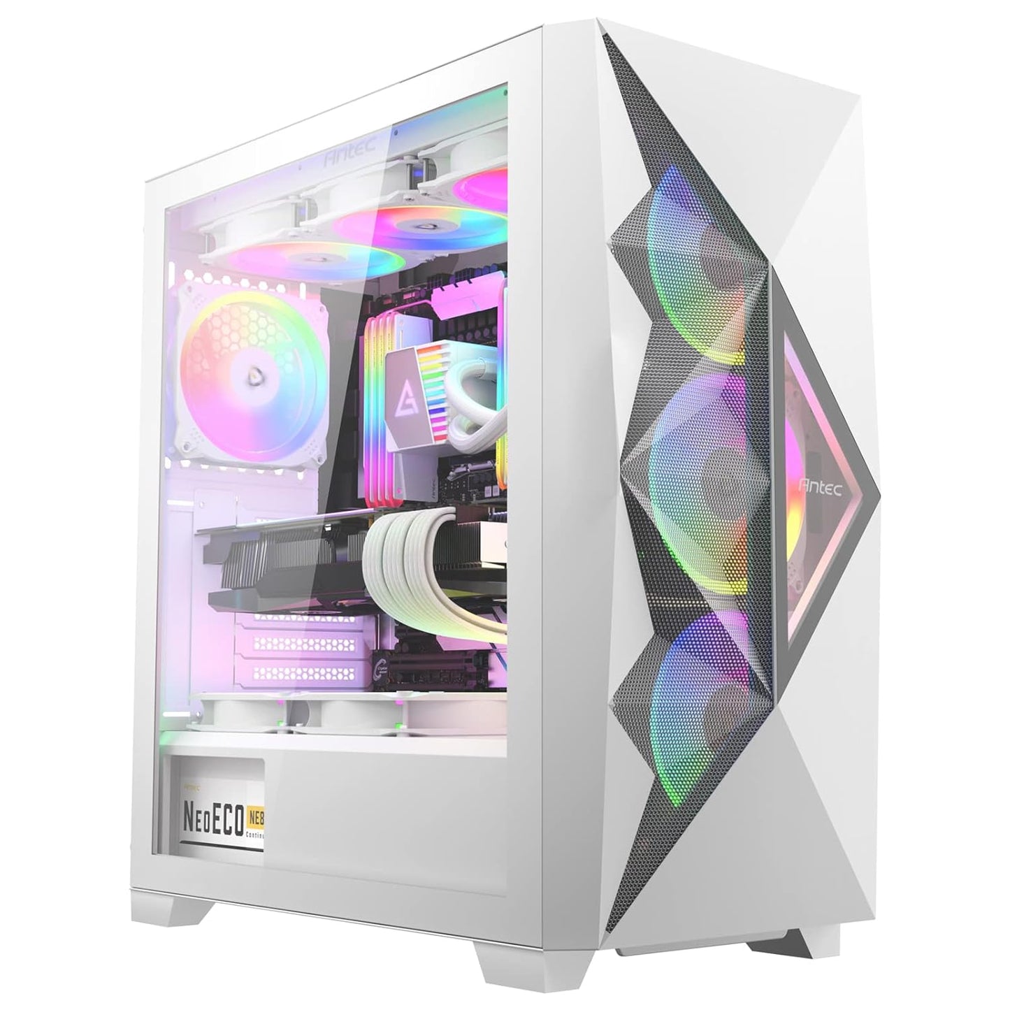 ANTEC DF800 FLUX ARGB (ATX) MID TOWER CABINET (WHITE)