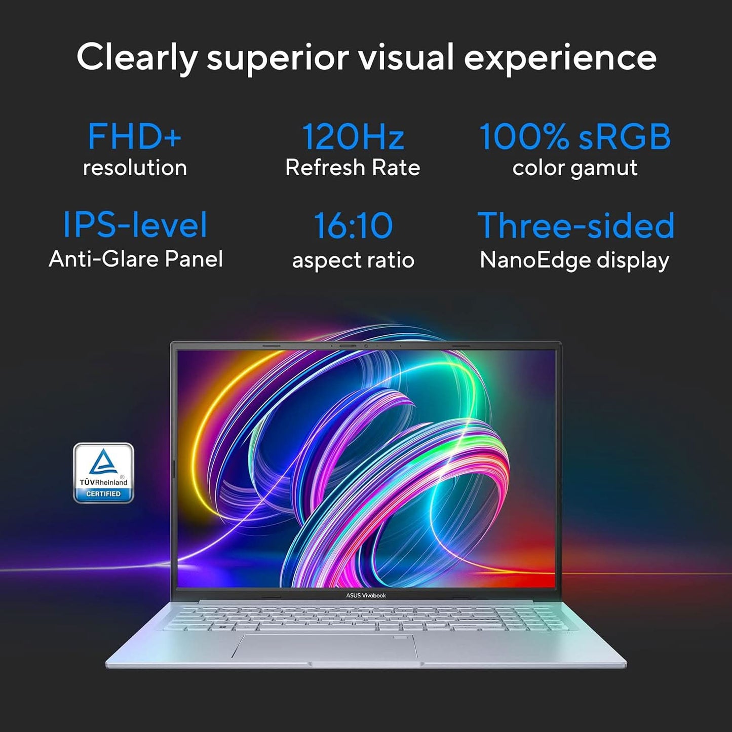 ASUS CREATOR SERIES VIVOBOOK 16X 2023, INTEL CORE I5-13500H 13TH GEN, 16.0-INCH FHD+ 120HZ, CREATOR/GAMING LAPTOP (16GB/512GB SSD/NVIDIA GEFORCE RTX 3050 4GB/WIN11/FP/BLACK/1.80 KG),K3605VC-MB541WS