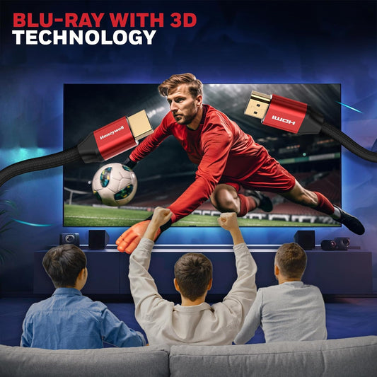 HONEYWELL HDMI CABLE 2.1 3MTRS WITH ETHERNET