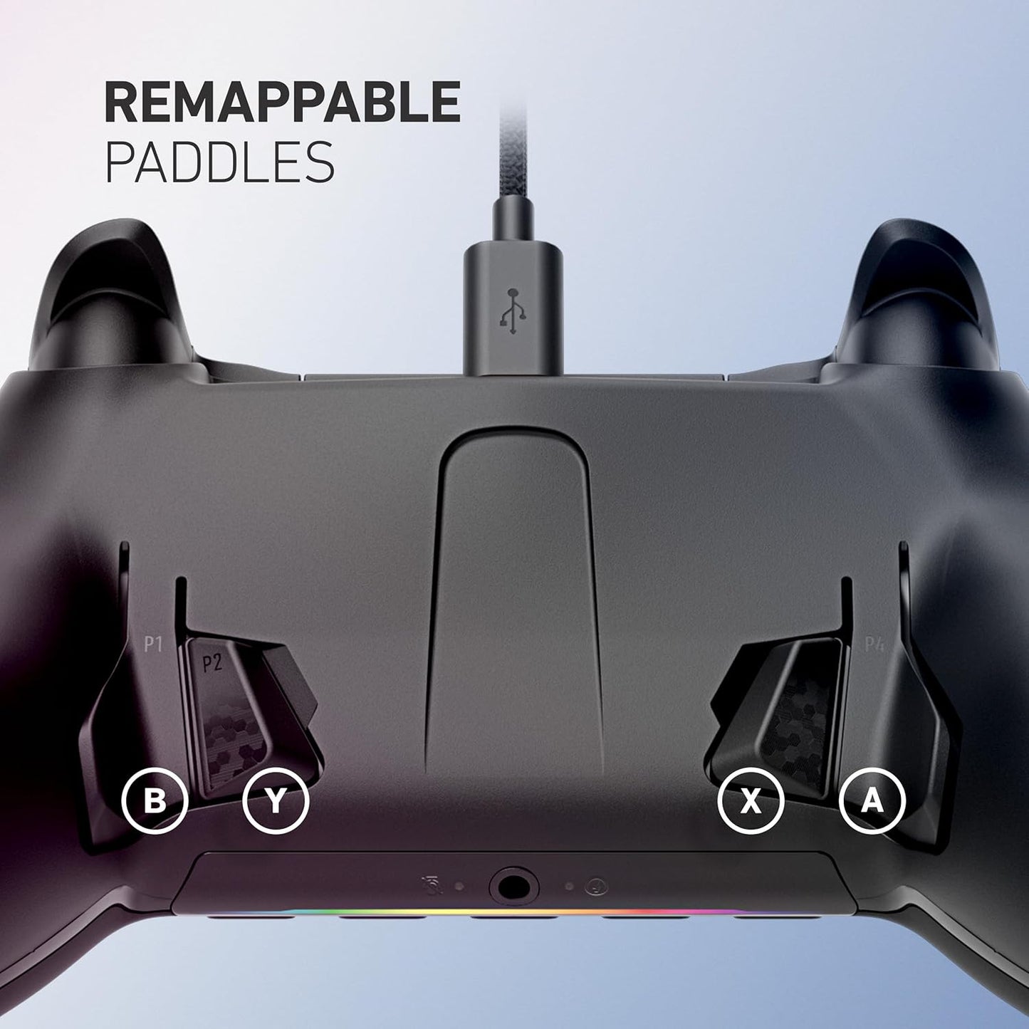 CORSAIR SCUF ENVISION WIRED PC GAMING CONTROLLER - 5 REMAPPABLE G-KEYS - REMAPPABLE BACK PADDLES - BLACK