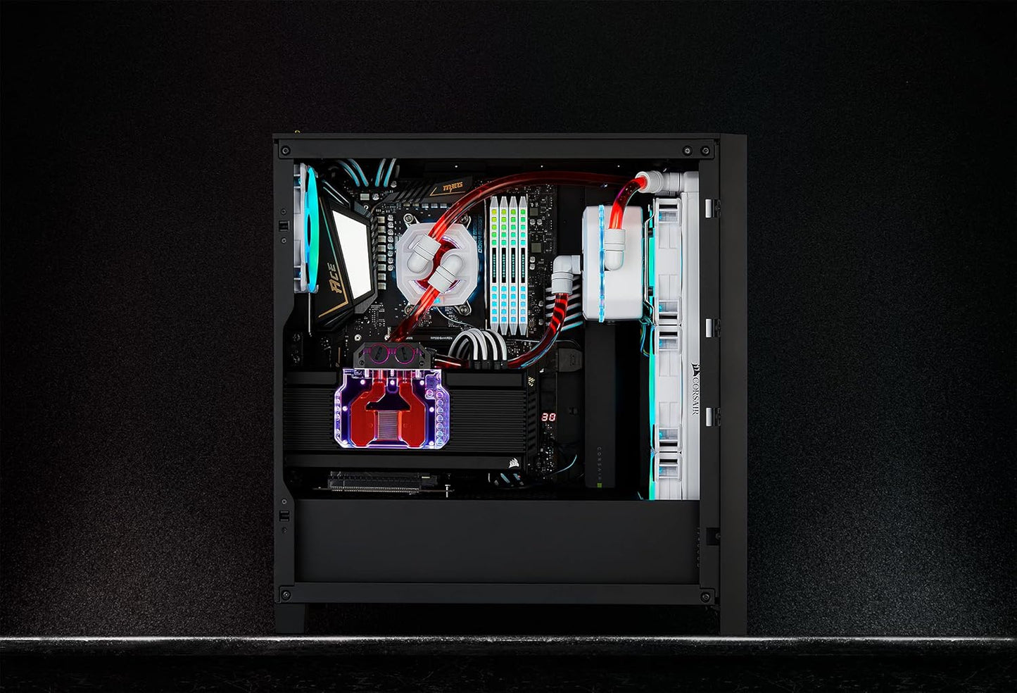 CORSAIR HYDRO X SERIES, XL8, PERFORMANCE COOLANT, 1L, TRANSLUCENT RED