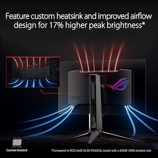 ASUS ROG Swift 27 Inch OLED DSC Gaming Monitor