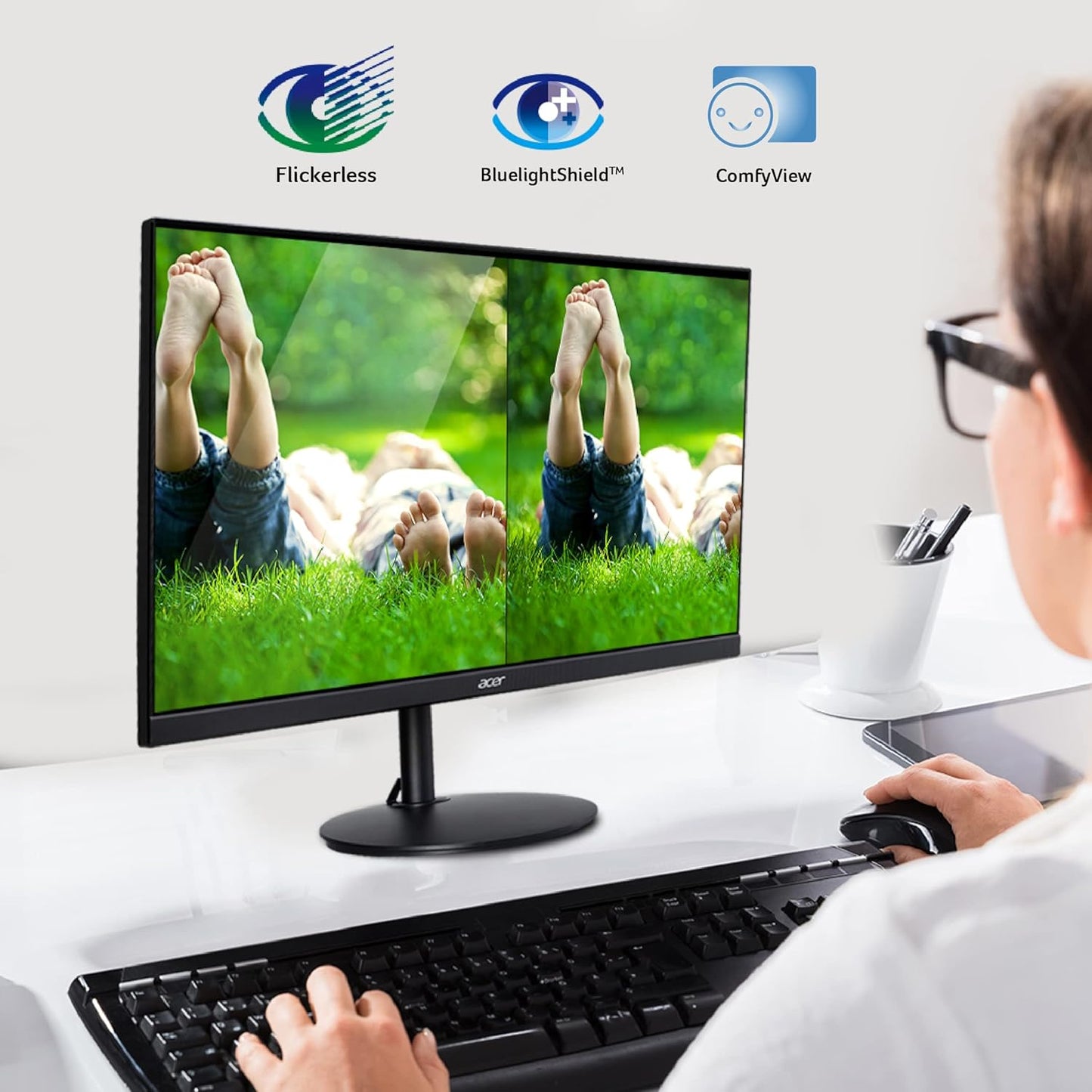 ACER K273QBE 27 INCH IPS FULL HD LCD MONITOR WITH LED