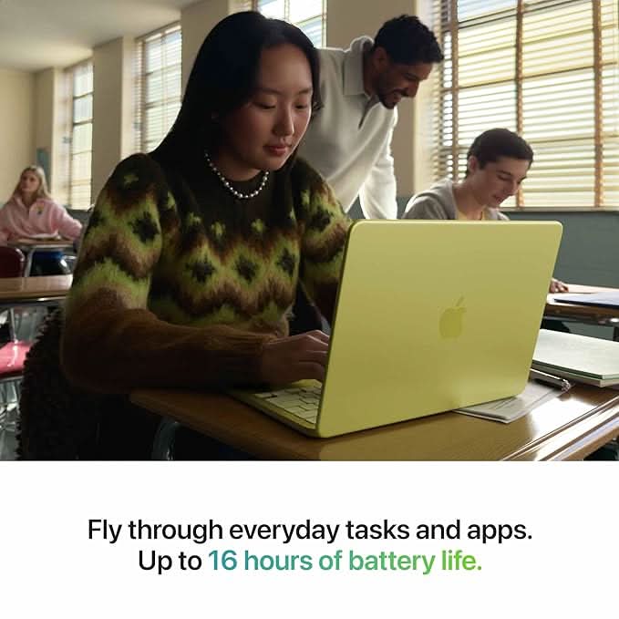 Apple 13-inch MacBook Neo: Apple A18 Pro chip with 6 core CPU and 5 core GPU, 8GB, 512GB SSD, Touch ID - Blush